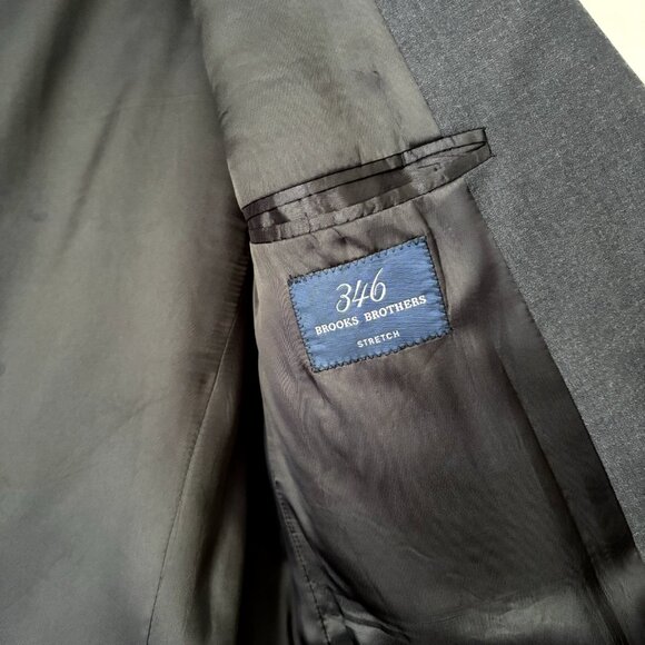 Brooks Brothers 346 Stretch Sport Coat Size 41R Wool Blazer Suit Jacket‎ - Picture 5 of 8